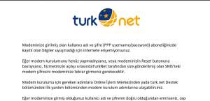 Modem Bağlantı Sorunu Asus Ac-750