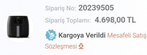 Birnumara.com 2 Hafta Oldu Ürün Hala Ulaşmadı