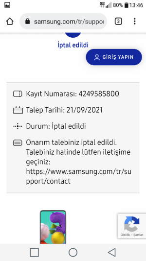 A51 Telefon Samsung