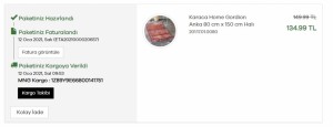 Karaca Home Anka Halı 80×150 Sipariş Verdim Ancak Mng Kargo Tarafından Teslim Edilmedi