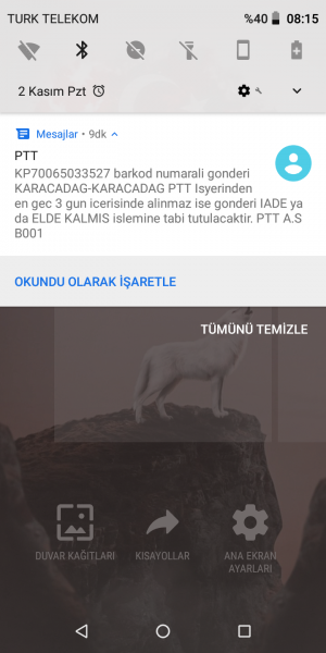 Ptt Kargo Dağıtıma Çıkmayan Kargo