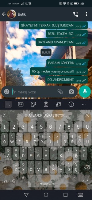 Milenastil.com Aylardır Uğraştırıyorlar