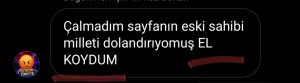 Instagram Parayı Atmadı Şifreyi Değiştirdi
