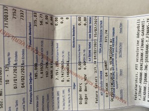 Aksa Doğal Gaz Fazla Fatura Bedeli Hakkında