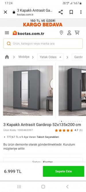 Koçtaş Gardırop