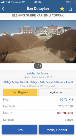 Aydos Hafriyat Gübreli Elenmiş Toprak Diye Sattılar Ancak Ne Elenmiş Toprak Ne De Gübre Var!