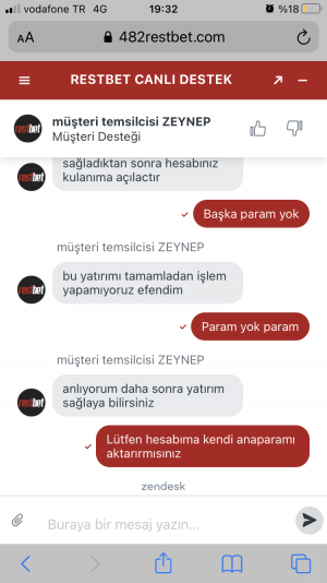 Restbet Hesap Bloke