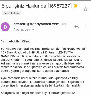 Trendyol İade Edilmeyen Ücret