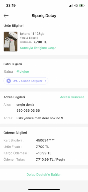 Dolap İade