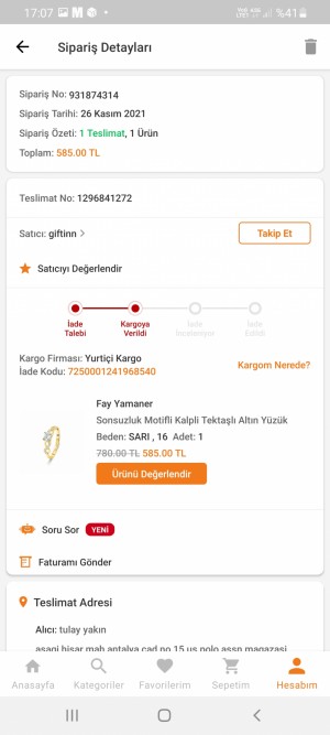 Yurtiçi Kargo Kargomu Kaybettiler