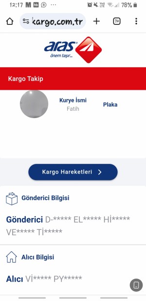 Aras Kargo Kurye