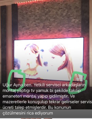 Vestel Tv Montaj Sorunu