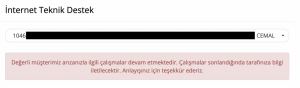 Millenicom İnternet Bağlantımı Düzeltmedi. Telefonda Tehdit Etti.