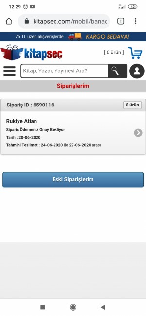 Kitapseç Neden Kargom Gelmiyor?