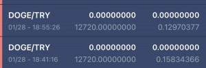 Bitexen Verdiğim Satış Emirleri Kesinlikle Hiçbir Şekilde İşleme Alınmadı