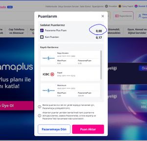 Plus Üyelik Sonrası Puanların Bilgilendirme Yapılmadan Silinmesi Mağduriyeti