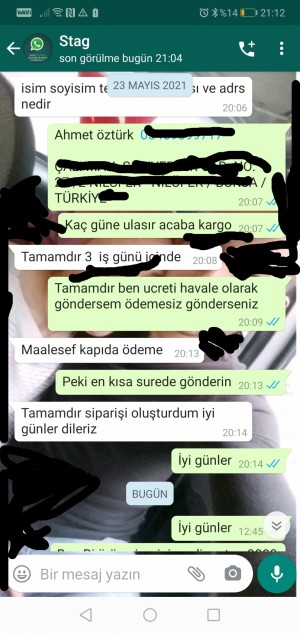 Ecza Sağlık Marketi A.ş. Sipariş Verdiğiniz Ürün Gelmiyor Ne Geldiği Belli Olmayan İnsan Sağlığıyla Oynuyorlar