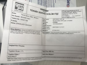 Xiaomi Su Geçirmez Saatim Su Geçirdi