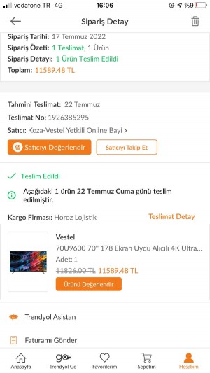 Vestel Tv Rezaleti