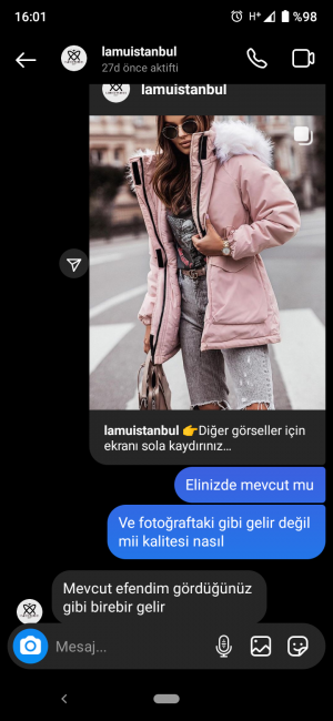 Lamuistanbul Yanlış Kargo Gönderimi