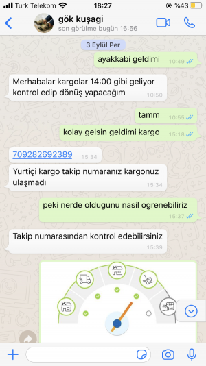 Gokkusagii_kundura Yanlış Sipariş